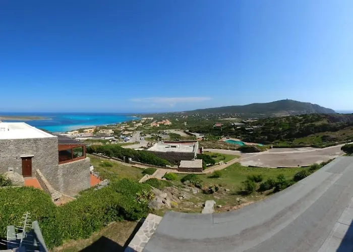 Panoramic On Of Capo Falcone Villa Stintino