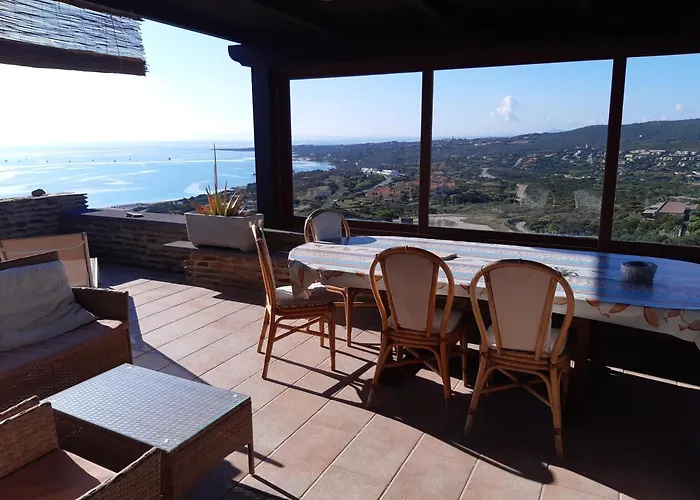 Panoramic On Of Capo Falcone * Stintino