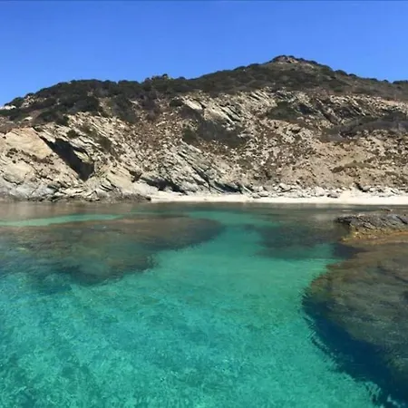 Panoramic On Of Capo Falcone Stintino